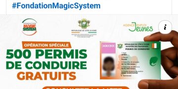 #ImpactFemua17: 500 Permis de Conduire Gratuits, la liste est disponible sur le site de la Fondation Magic System
